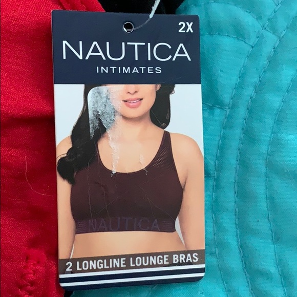 NWT Nautica 2 pack plus size longline bras - Picture 3 of 7